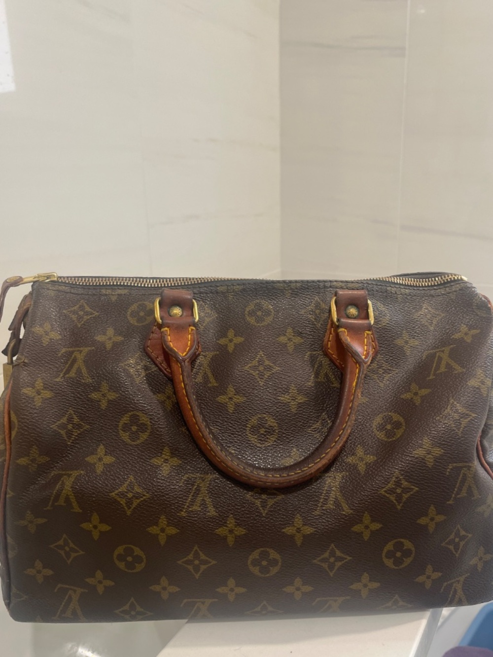 Louis Vuitton Monogram Speedy 30 Handbag in Brown - Picture 2 of 2
